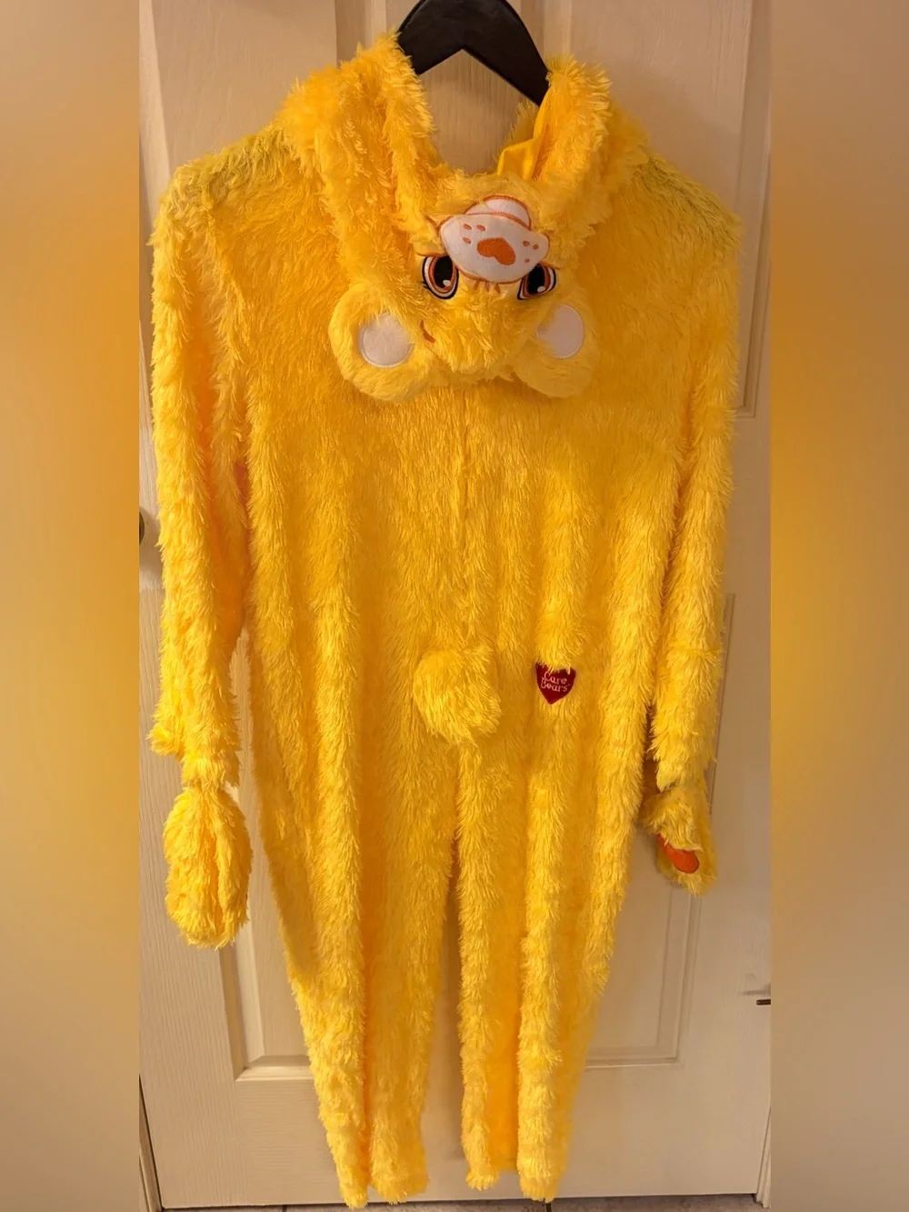 Care Bears Classic Funshine Yellow Bear  Costume, Kid’s Medium (8-10), Halloween